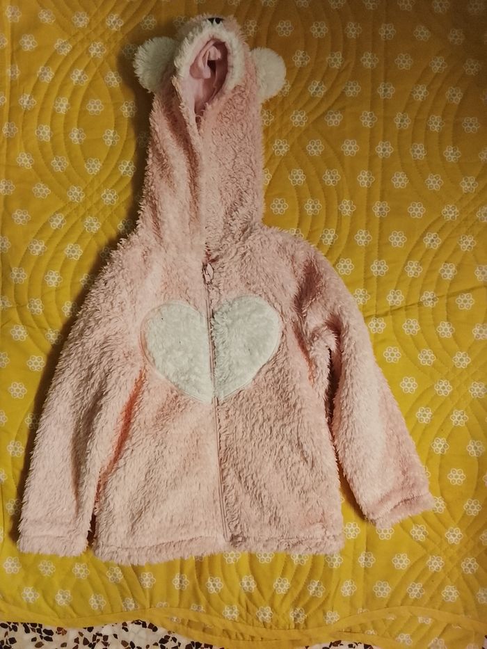 Veste a capuche fille 5 ans