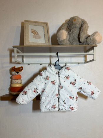 Manteau bébé fille tao réversible • 6 mois 