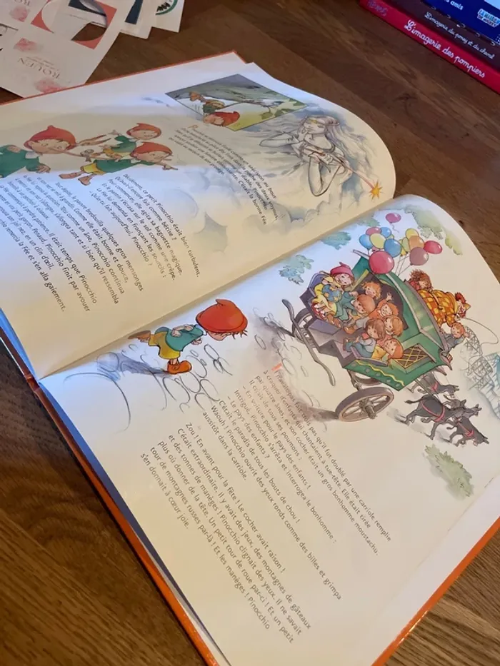 Livre Mes plus beaux contes Les Trois petits cochons / Pinocchio - photo numéro 10