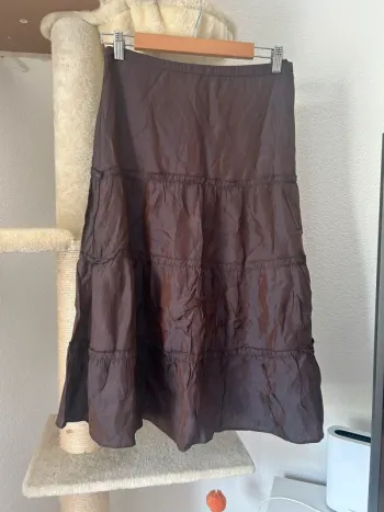 Jupe H&M bordeaux foncé