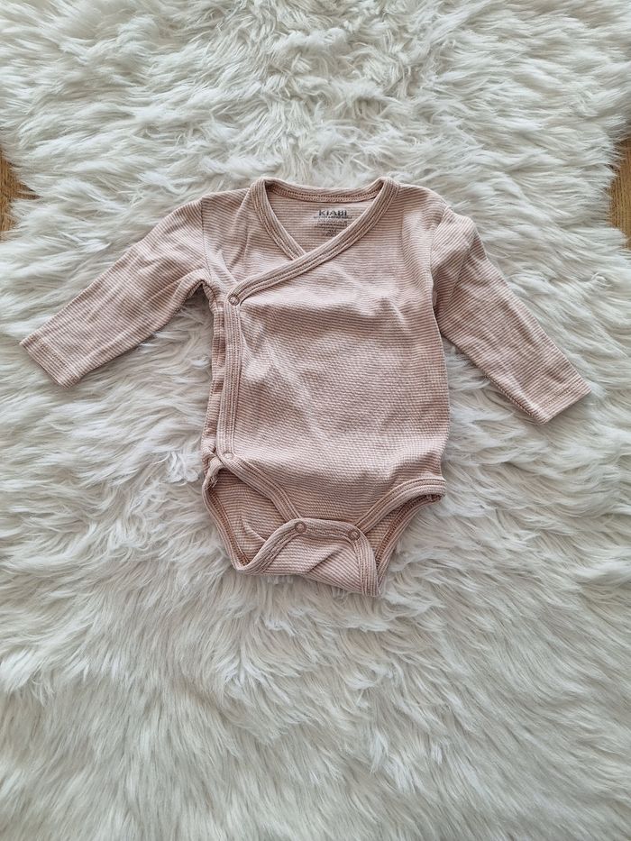 Lot de 2 bodies Kiabi 3 mois 56-62 cm 6 kg - photo numéro 5
