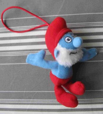 schtroumpf mini peluche