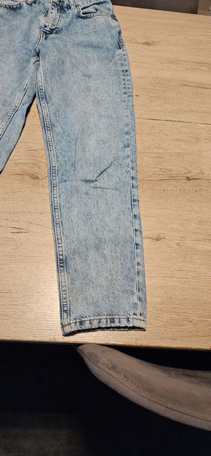 Jean s bleu Mom de Mango, taille 34, nickel - photo numéro 4
