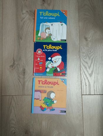 Lot 3 livres T'choupi