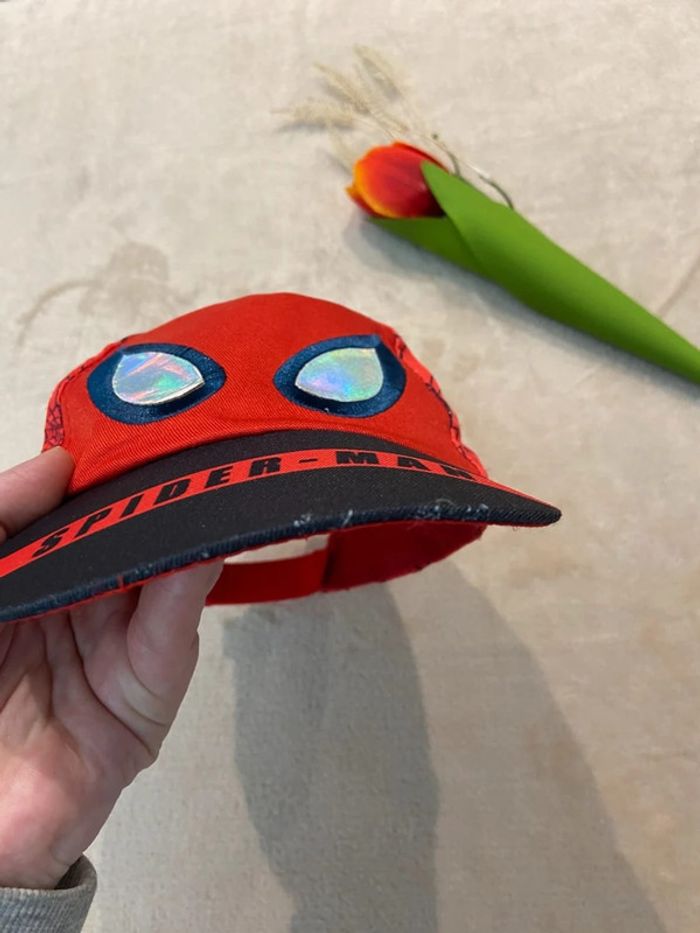 Casquette Spiderman garçon 5-6 ans - photo numéro 3