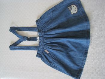 Jupe en jean Hello Kitty 6 ans