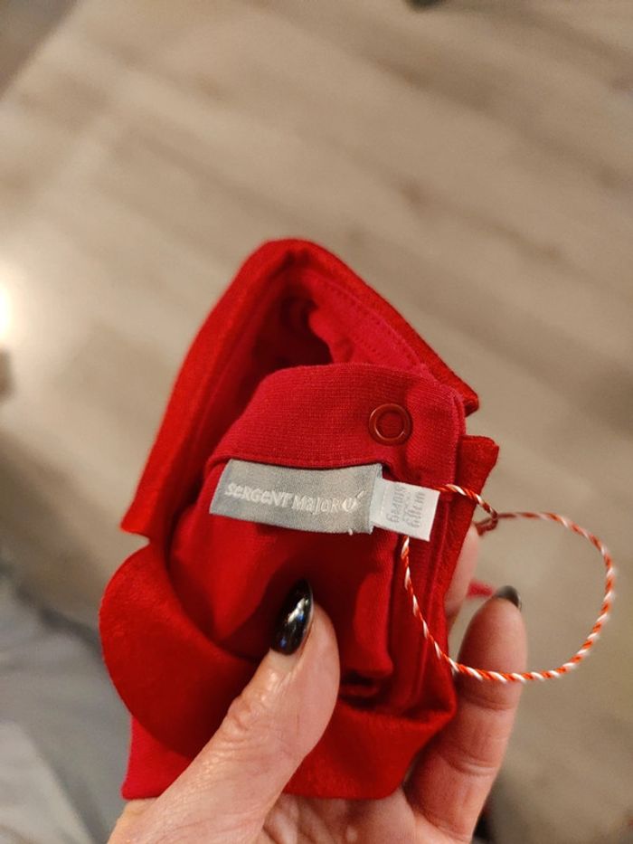 💐 haut fille neuf en 6 mois sergent major 💐 - photo numéro 5