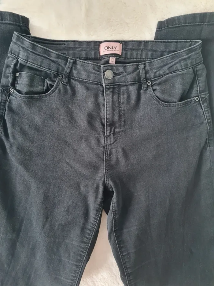 Lot de 3 jeans slim taille haute - photo numéro 2