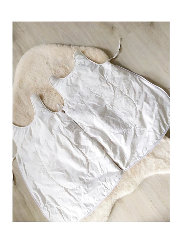 Gigoteuse turbulette sans manches mi-saison pour bébé fille 0-3 mois broderie fée libellule - photo numéro 3