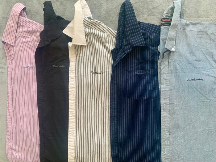 Lot 5 chemises Pierre Cardin XL