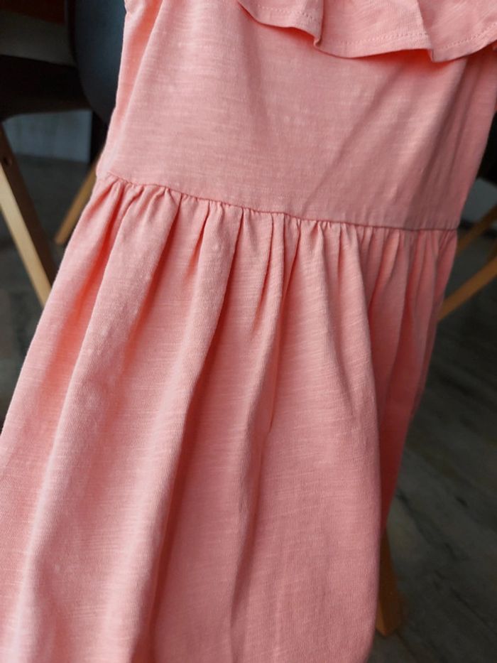 Robe corail à fines bretelles Vertbaudet 4 ans - photo numéro 4
