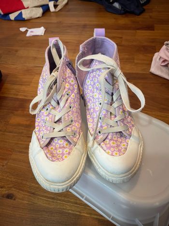 Basket montantes taille 34