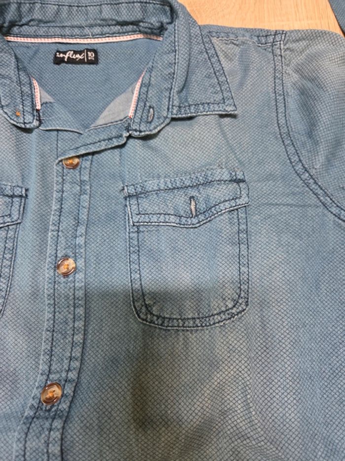 Chemise manches longues ● 10 ans - photo numéro 2