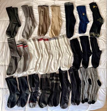 Lot de 25 paires de chaussettes 43/46