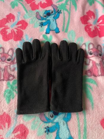Gants noirs, taille unique