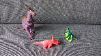 Lot de 3 figurines dinosaures