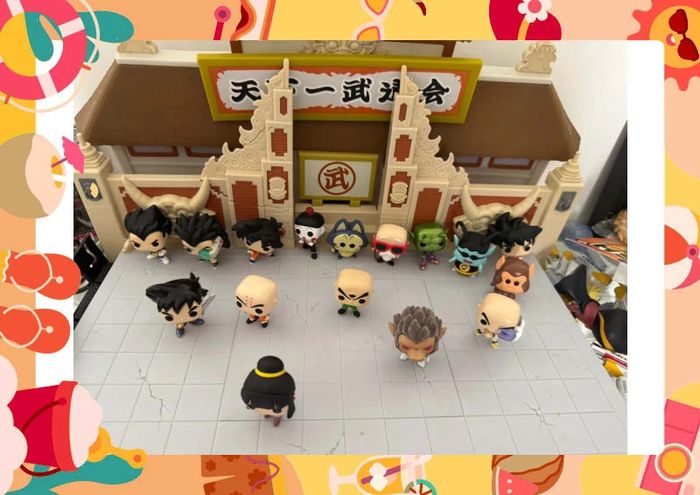 Lot 16 mini funko pops dragon ball z - photo numéro 3