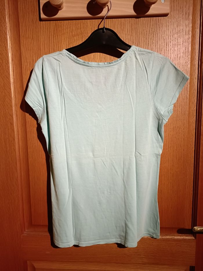 Tee-shirt bleu clair - photo numéro 3