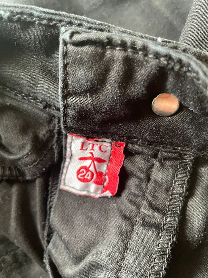 Jean skinny noir le temps des cerises taille 34 - photo numéro 7