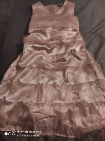 Robe rose poudré in extenso 10 ans