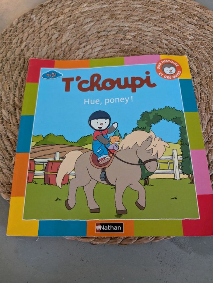 Livre Tchoupi U poney