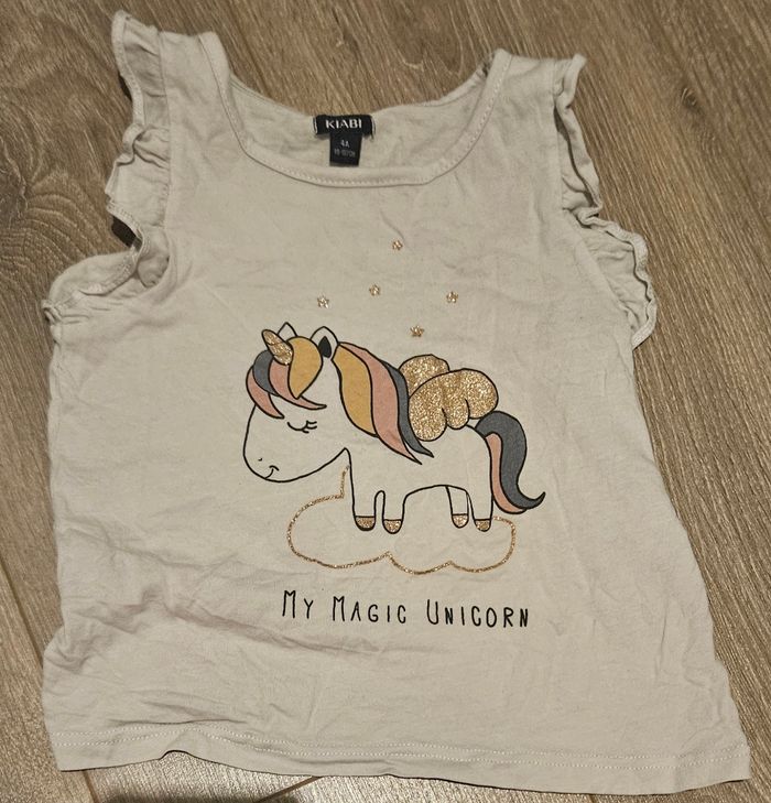 Pyjama short licorne 4 ans - photo numéro 3