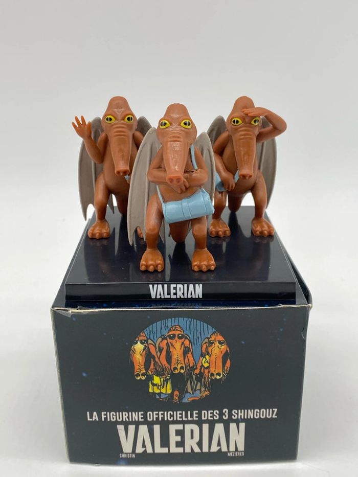 Valérian Figurine des 3 Shingouz collector 2500 ex Mézières
