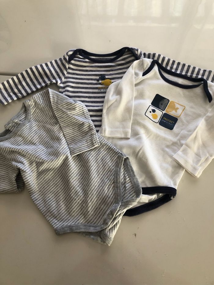 Lot 3 bodies 1 mois OBAIBI