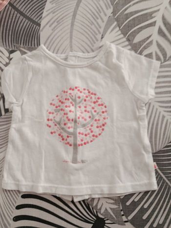 Tee short motif arbre 