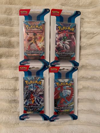 Booster cartes Pokémon faille paradoxe Art Set