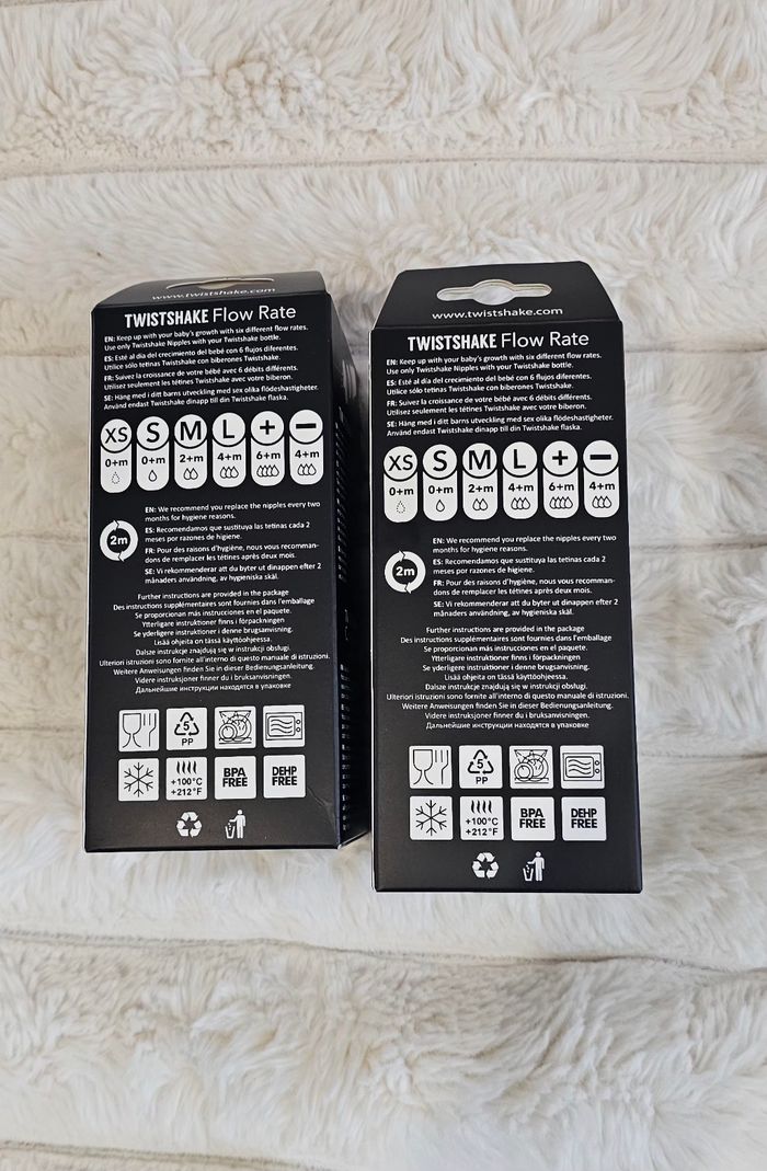 Lot de 2 biberons anticoliques Twistshake Neufs - photo numéro 5