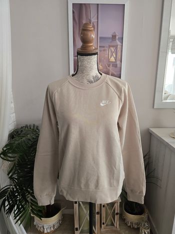 Sweat-shirt beige Nike femme 