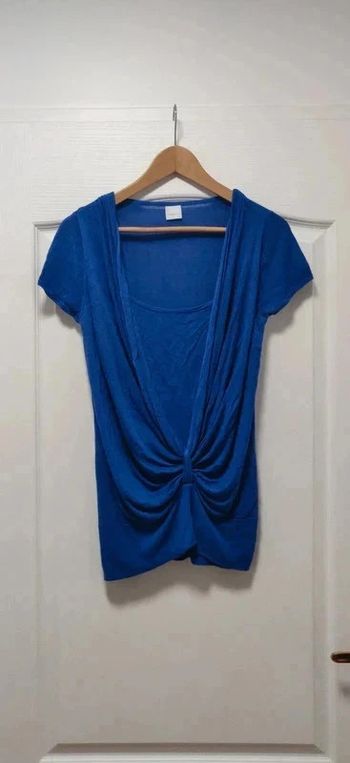 Top mc bleu roi Camaïeu T2