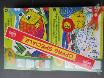 Atelier mosaïque et découpage & collage Crayola neuf