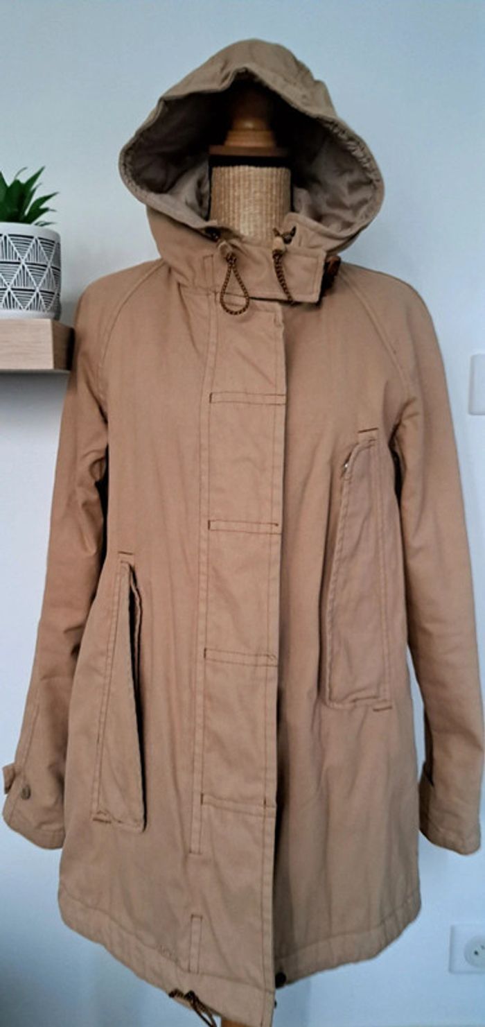 Parka beige Levi's femme - photo numéro 3