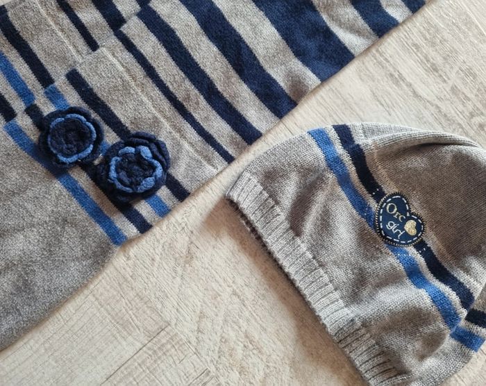 Ensemble bonnet echarpe 53cm - photo numéro 3