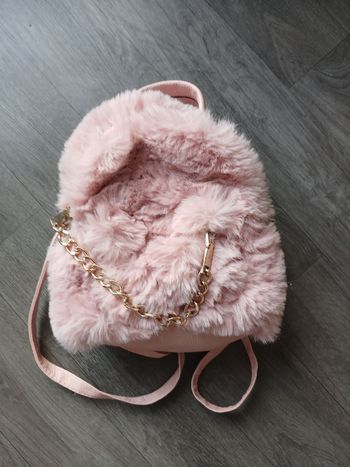 Sac à dos fourrure