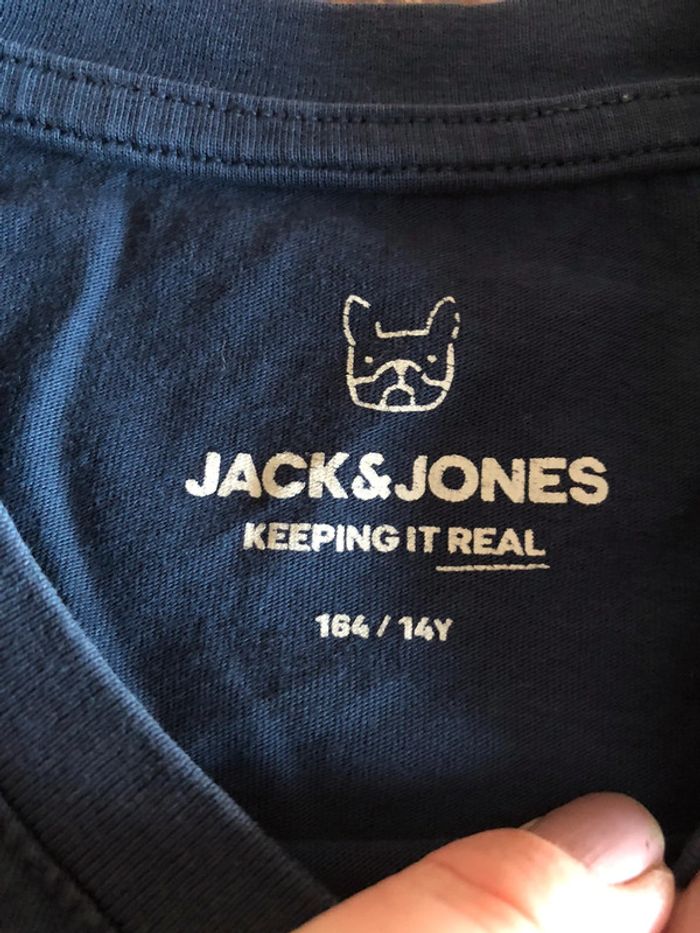 Teeshirt jack & jones 14 ans - photo numéro 3