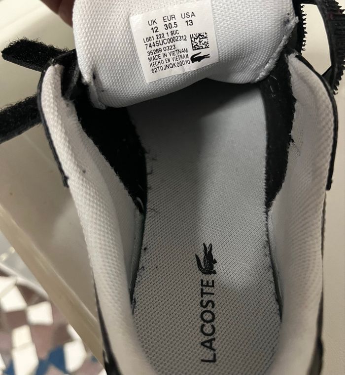 Basket Lacoste - photo numéro 3