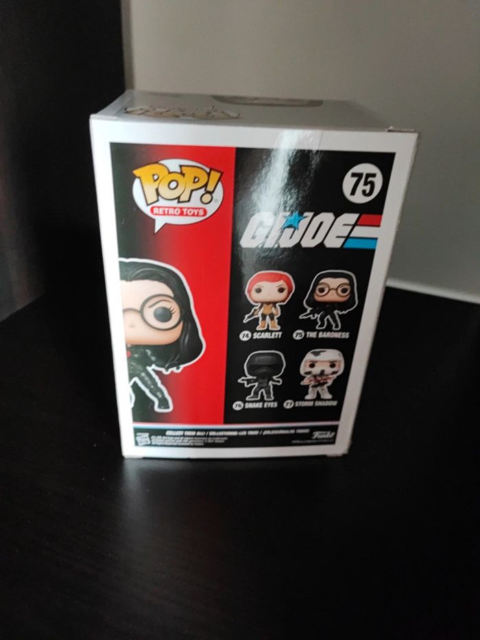 Figurine pop gi joe 75 the baroness neuve - photo numéro 3