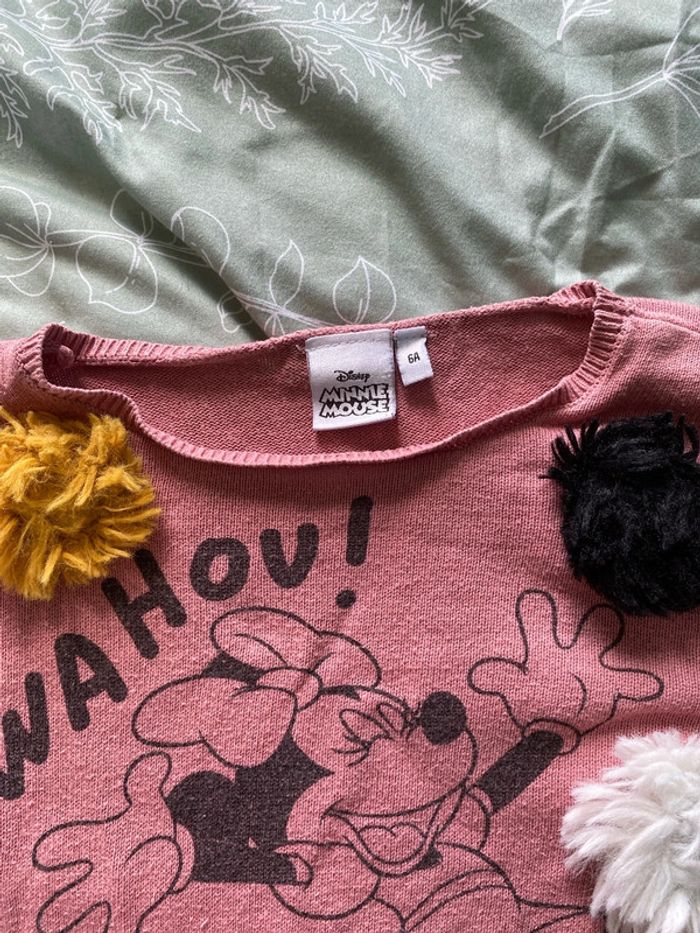 Pull Minnie Disney fille - photo numéro 3