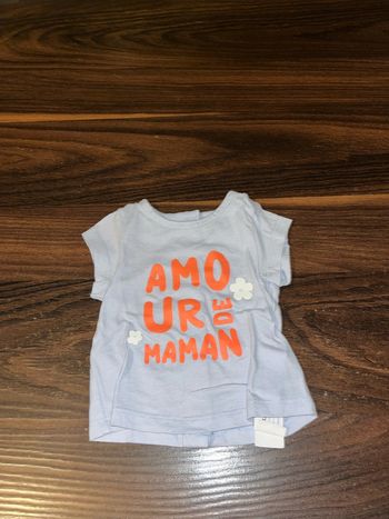 Tee shirt manches courtes