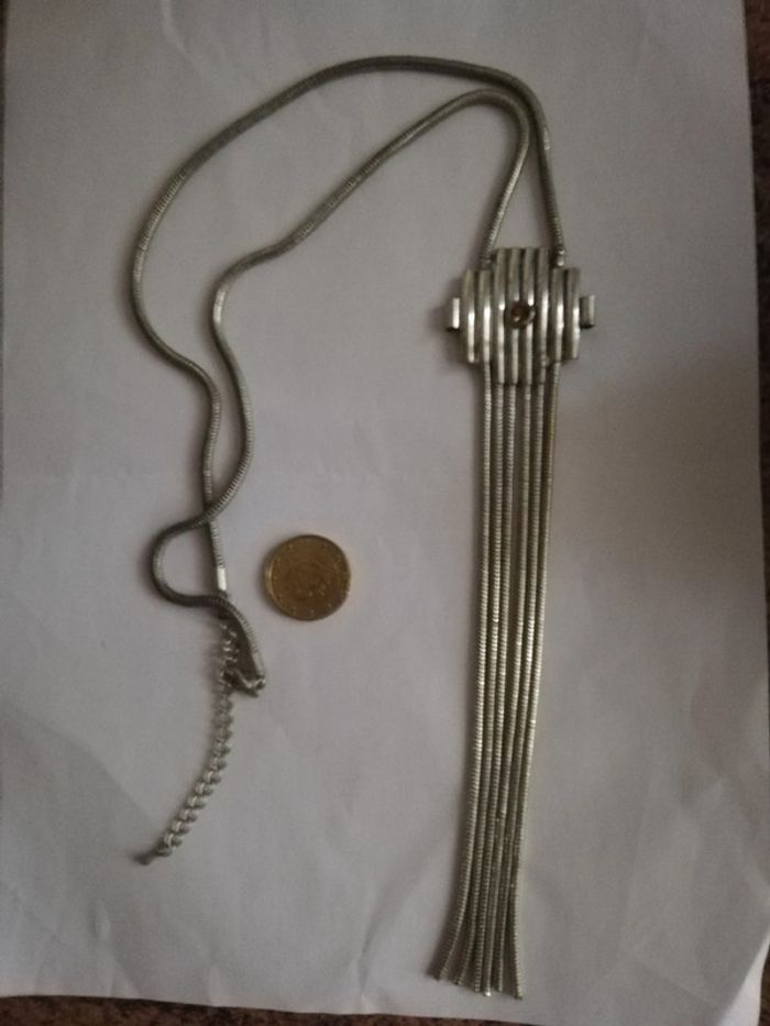 Sublime collier vintage authentique très chic et original