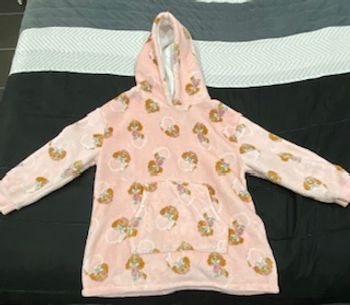 Pat’ Patrouille - Poncho plaid à capuche