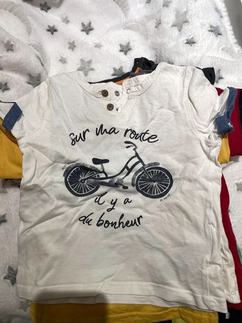 Lot 10 T-shirt 18 mois