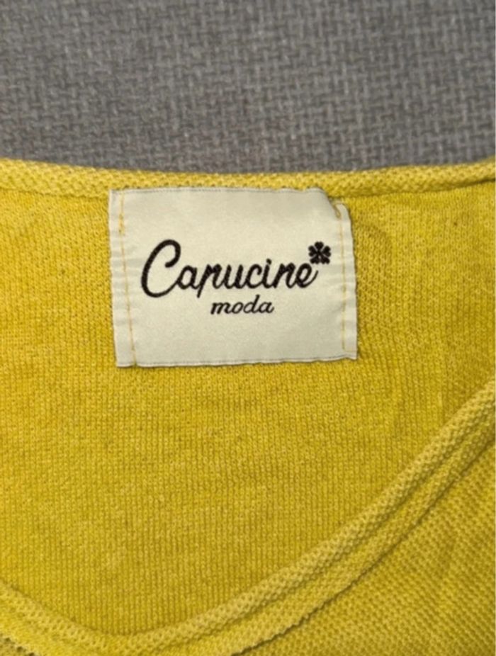 Pull jaune moutarde - photo numéro 5