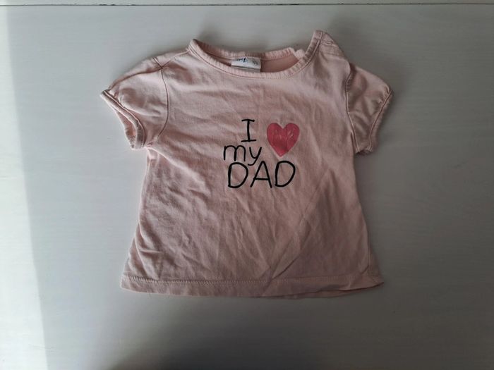 T-shirt bébé fille 3 mois - photo numéro 2