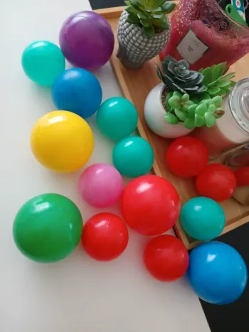 Lot balles multicolores 🌿🎁