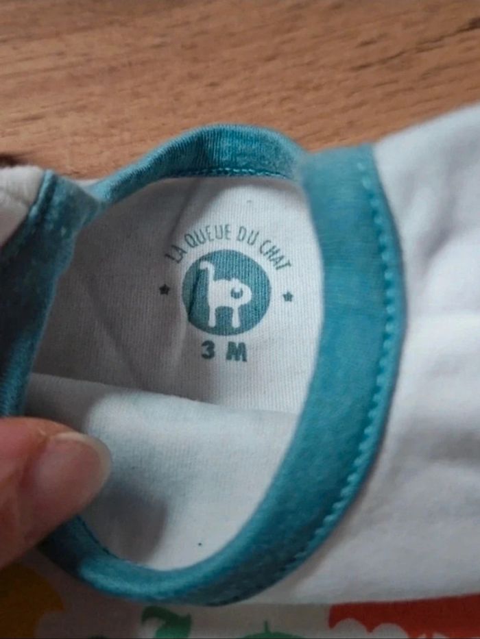 Débardeur 3 mois bébé garçon - photo numéro 2