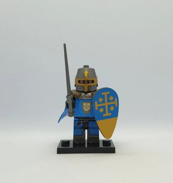 🗡 Figurine - Knight of Jerusalem and Tripoli - (Style Lego) 🗡